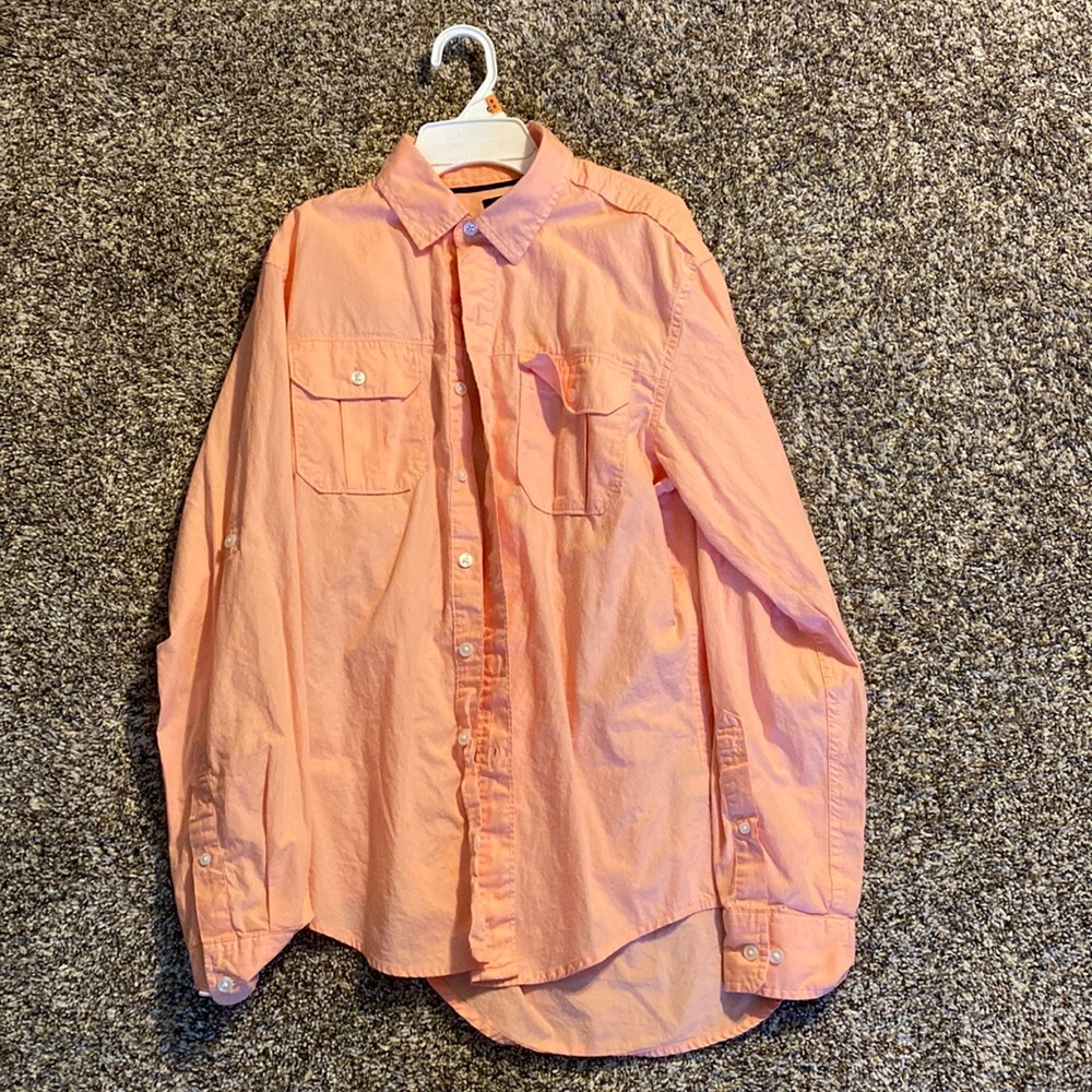 Apt 9 small dress shirt (mango)
